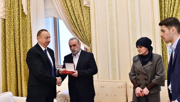 Президент выделил семье шехида Чингиза Гурбанова квартиру